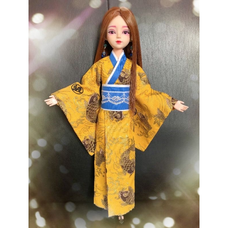 Yukata, kimono cho búp bê 30cm