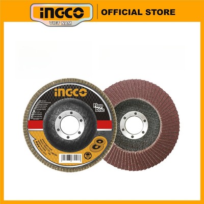 Đĩa nhám xếp INGCO chà nhám bề mặt sắt, thép, inox độ nhám lên đến P40-P60-P80