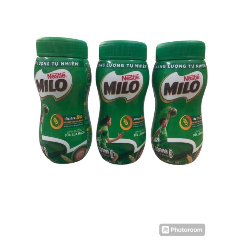 COMBO 3 HŨ Thức uỗng lúa mạch MILO nguyên chất 400g ×3 [ date 7/2025]