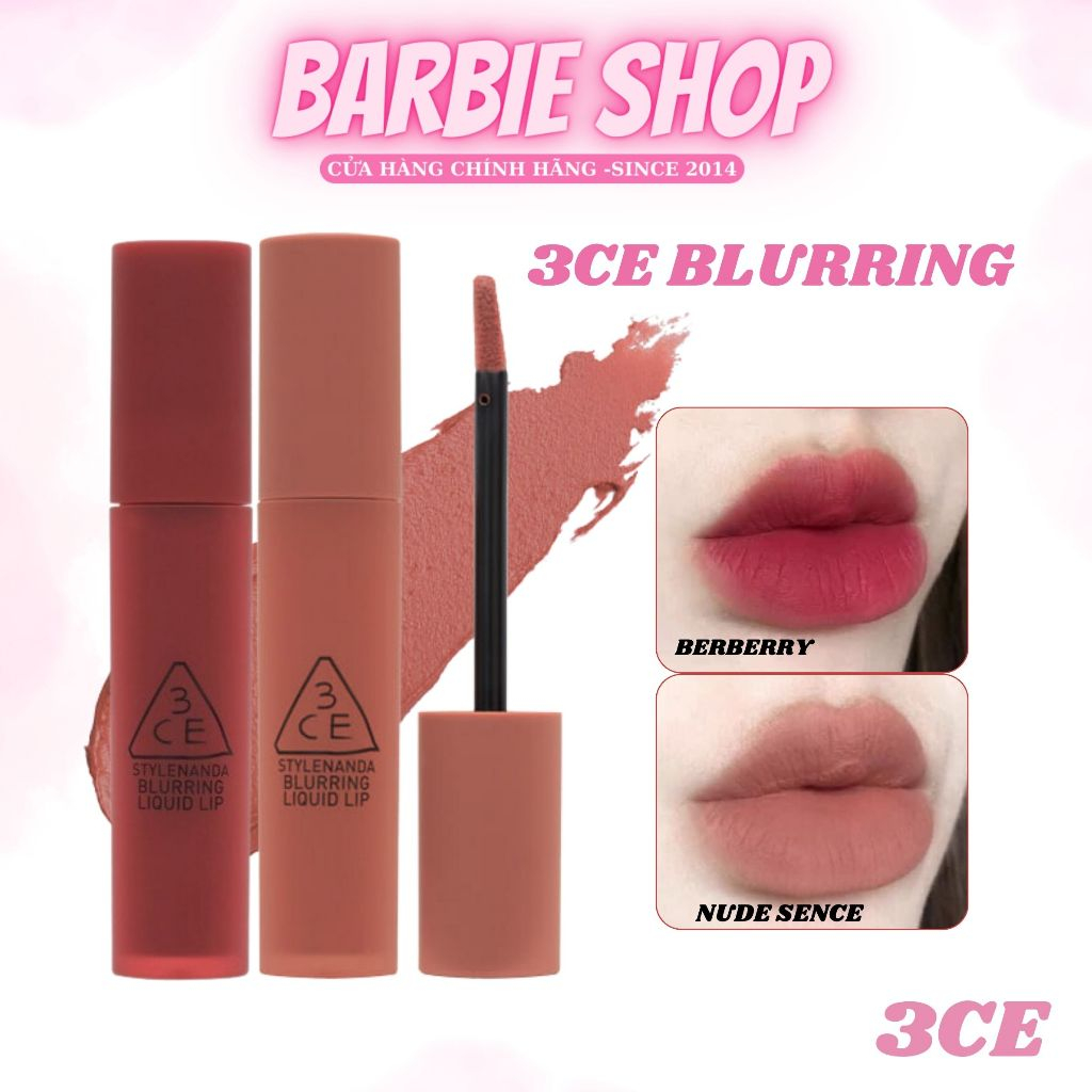 Son Kem 3CE Blurring Liquid Lip