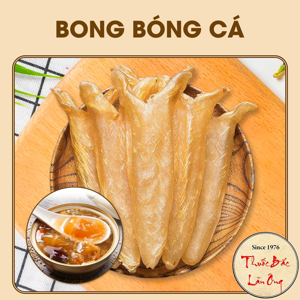 Bong bóng cá Nha Trang 100g (Dùng nấu súp, hầm canh dinh dưỡng)