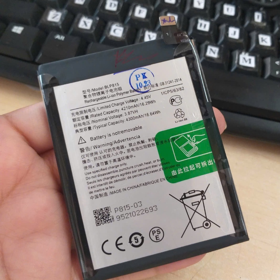 Pin Oppo A93 Mã BLP815 Dung Lượng 4300mah Chất Lượng Tốt Ảnh Chụp Thật