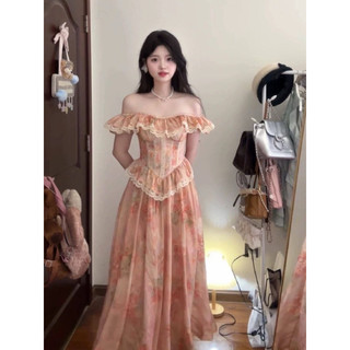 váy hoa quảng châu xinh