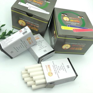 Phấn trắng thanh đậm viết bảng - phấn sạch clear