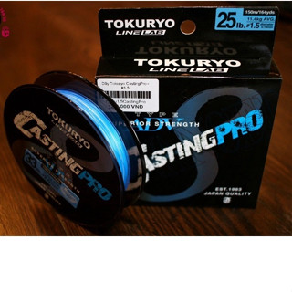 Dây PE câu lure Tokuryo Casting Pro. Dây Pe màu xanh