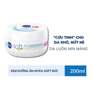 Kem dưỡng ẩm chuyên sâu Nivea Soft  200ml-Nội địa Đức