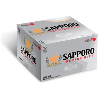 Thùng 12 Lon Bia Sapporo Premium 500ML