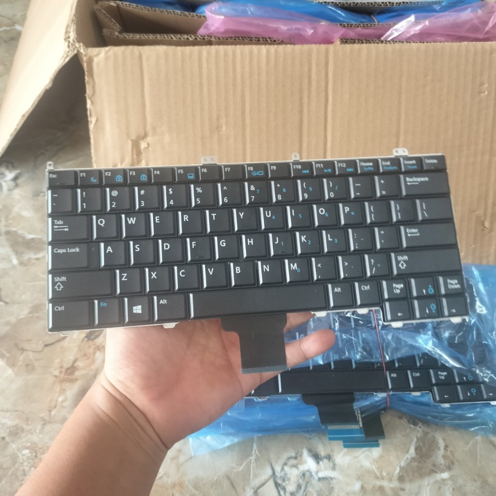 Bàn phím laptop Dell Latitude E7240, E7440, E7420 tiếng anh us