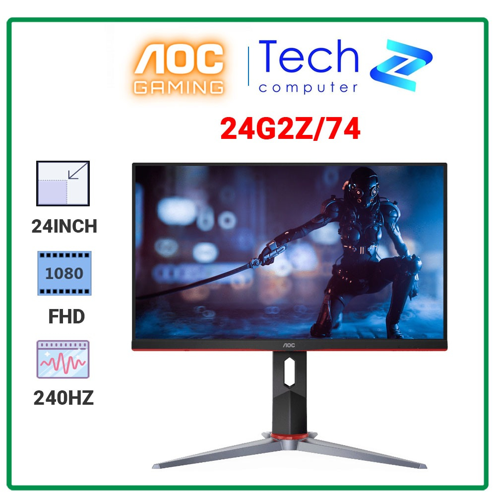 Màn hình Gaming  AOC 24G2Z/74 (23.8 inch/FHD/IPS/240Hz/0.5ms)