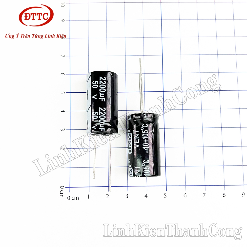 Bộ 5 Chiếc Tụ Hóa 2200uF 50V (16x30mm)