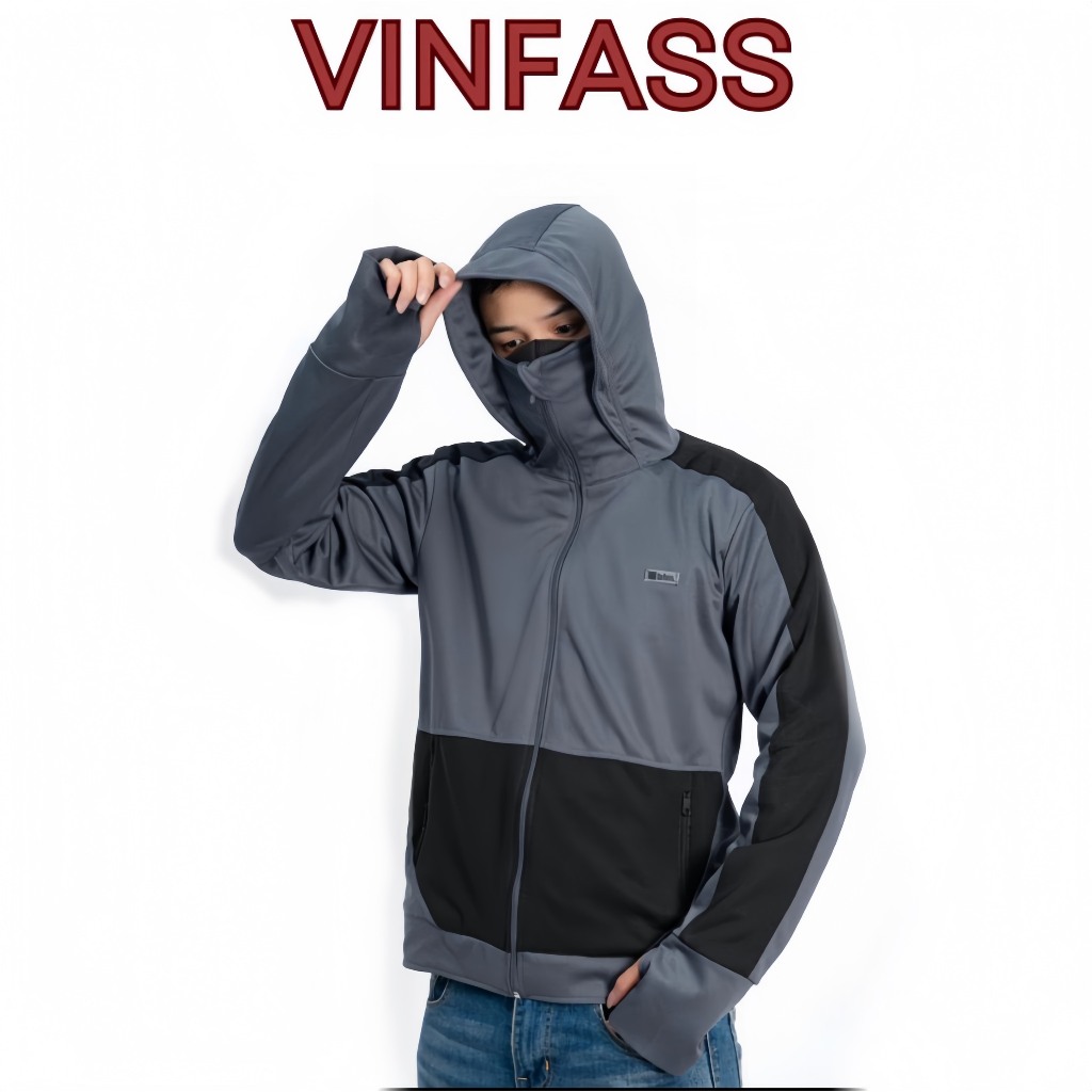 Áo chống nắng nam PTLUXURY 2 lớp chất vải UMI thoáng mát thấm hút mồ hôi chống tia UV tuyệt đối [MẪU 2024]