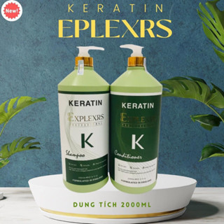  Cặp Gội Xả Colagen Keratin Eplexrs 4000ML Chai Siêu Mềm Mượt Phục Hồi Tóc Khô Xơ Hư Tổn.ALYA 