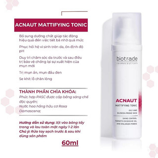 Nước Hoa Hồng Dành Cho Da Mụn-MATTIFYING TONIC
