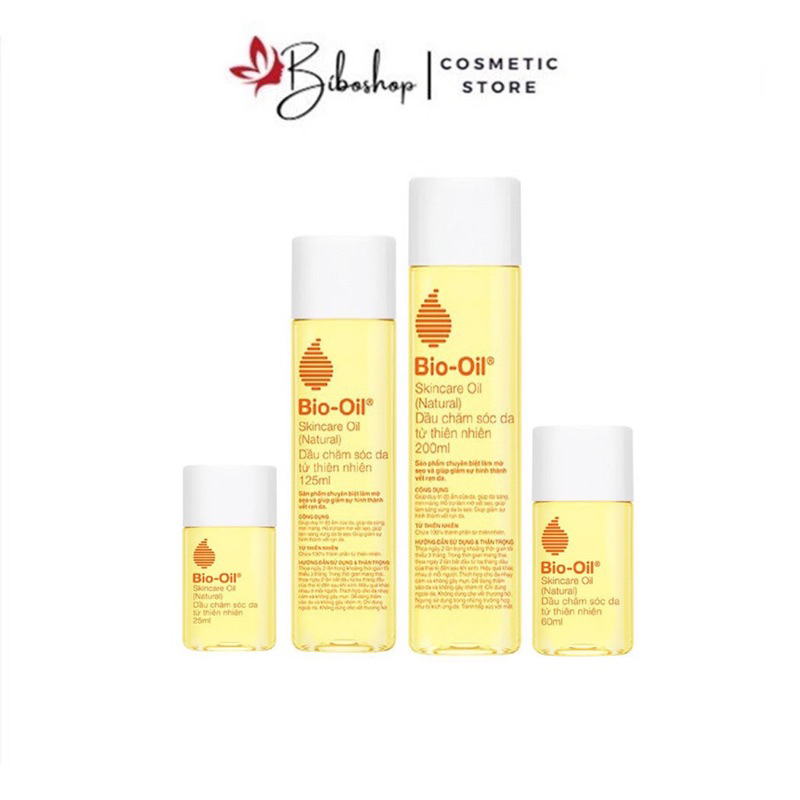 Bio-oil Skincare Oil Natural - Dầu chăm sóc da, ngừa rạn da từ thiên nhiên - biboshop.nt