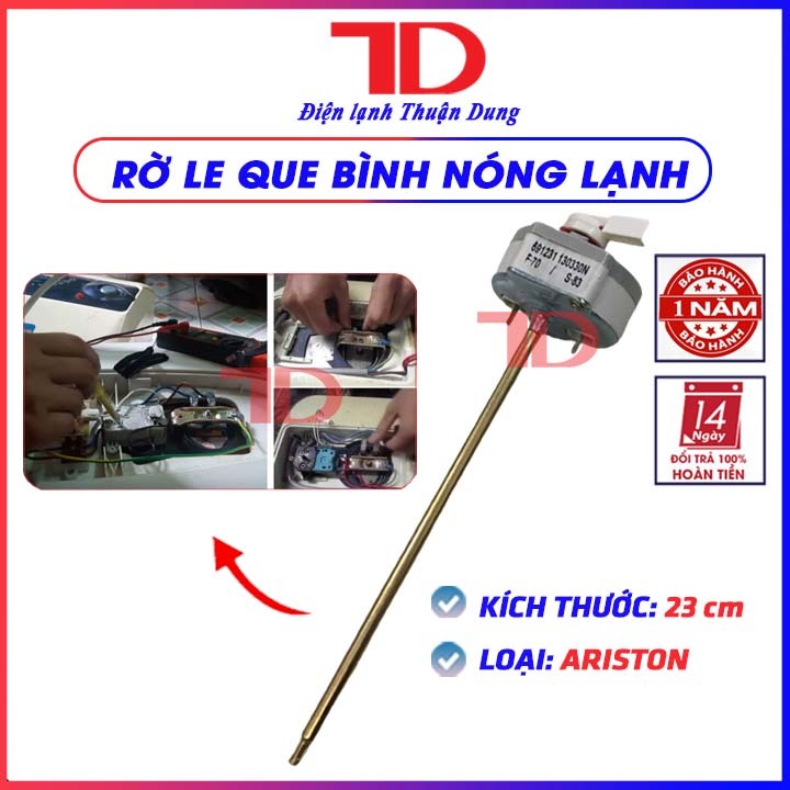 Rờ le que bình nóng lạnh, Rờ le cọc