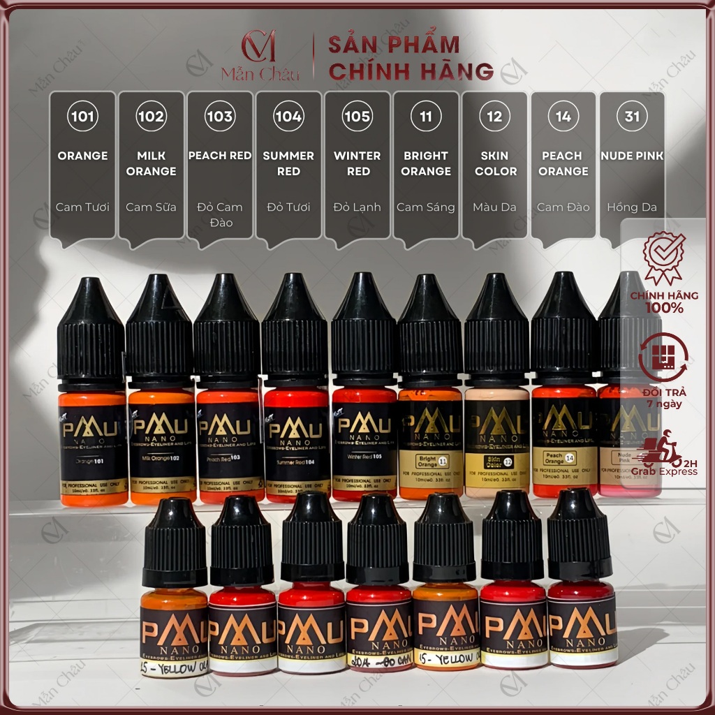 Mực PMU chiết 3.3ml