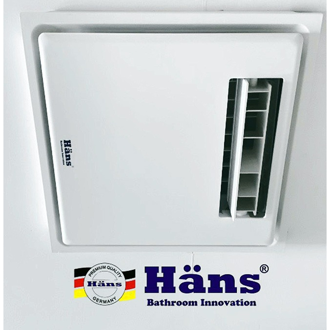 Quạt mát âm trần Hans H10R (điều khiển từ xa) - Hàng chính hãng