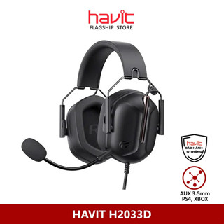 Tai Nghe Chụp Tai Có Dây Gaming Havit H2033D - Hàng Chính Hãng