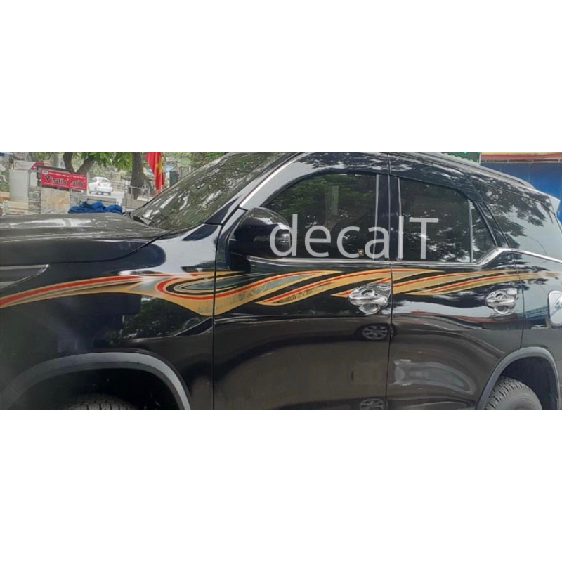 Tem Dán Sườn Xe Fortuner. Tem Dán Sườn Xe Fortuner (F1002)