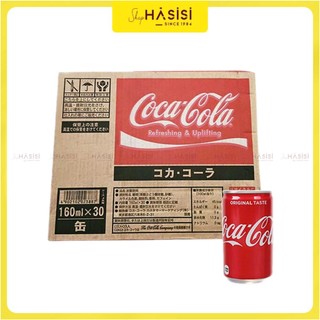 Thùng 30 lon coca cola tươi nhí hàng nhật original taste