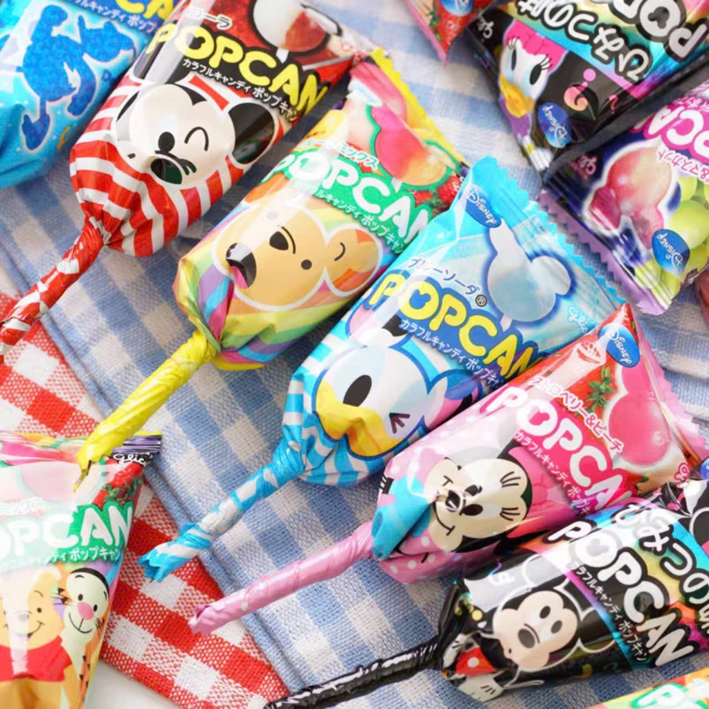 Kẹo mút Popcan Glico Nhật Bản
