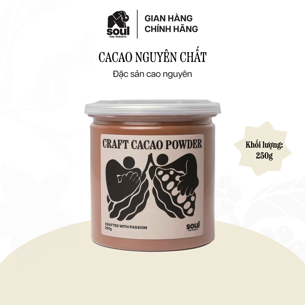 BỘT CACAO NGUYÊN CHẤT | CRAFT CACAO POWDER