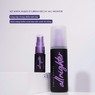 Xịt Khoá Makeup U.D All Nighter Makeup Setting Spray