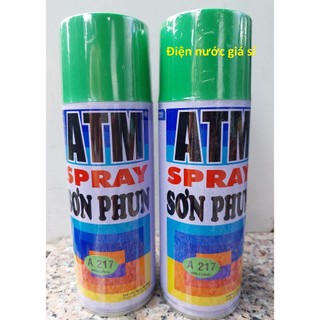 Sơn xịt màu xanh ATM A217 chính hãng