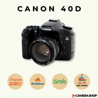  Máy Ảnh CANON EOS 40D Kèm Lens EF-S 18-55mm Tặng Kèm fillter bảo vệ kính Hood che Nắng 