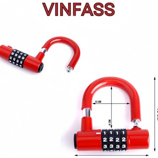 Ổ khoá 4 số PTLUXURY  kiểu dáng chữ U loại cao cấp,an toàn chống trộm,bảo mật cao [HÀNG CAO CẤP]