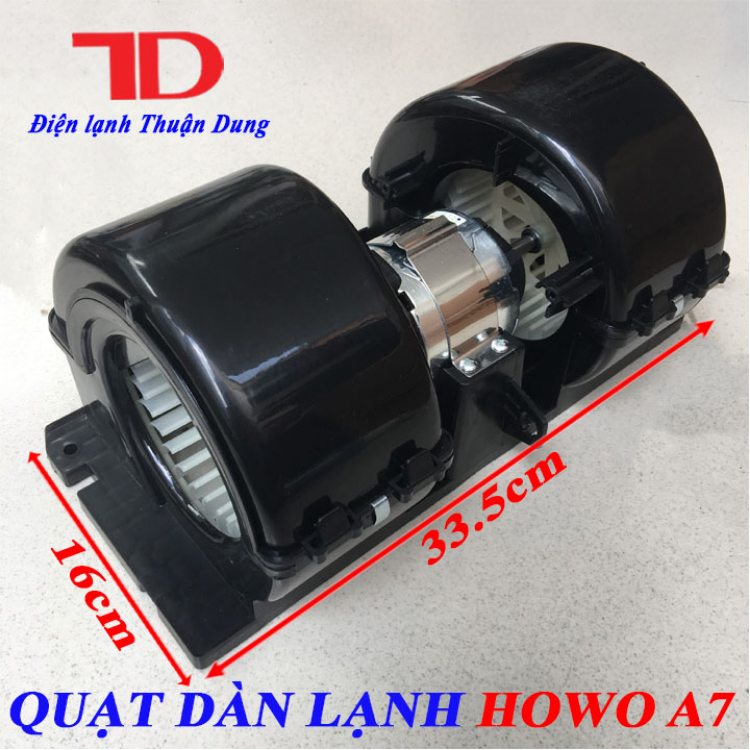 [CN HCM] Quạt dàn lạnh HOWO A7