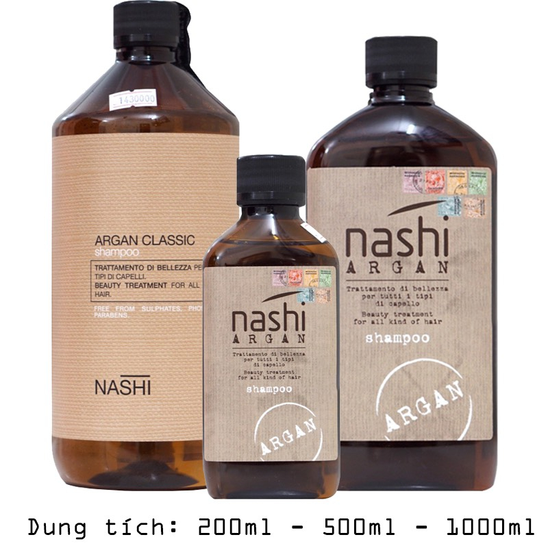 Dầu gội xả phục hồi cho mọi loại tóc Nashi Argan chính hãng.ALYA