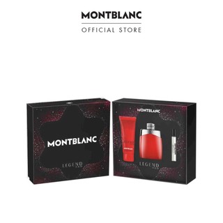 Bộ quà tặng nước hoa nam Montblanc Legend Red EDP YN_Giftset 100ml+SG100ml+7.5ml