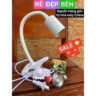 COMBO: ĐÈN SƯỞI 3.0 + KẸP ĐÈN CHUÔI SỨ DÙNG ĐỂ SƯỞI ẤM CHO RÙA CHO MÈO CHIM GÀ BÒ SÁT