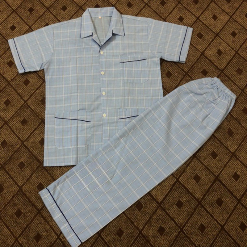 Bộ Pijama Cộc Tay Trung Niên (Nhiều Mẫu) - Đồ Ngủ Nam Trung Niên, Người Già