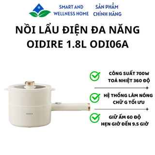 Nồi lẩu điện đa năng OIDIRE 1.8L ODI06A - Bảo hành 18 tháng