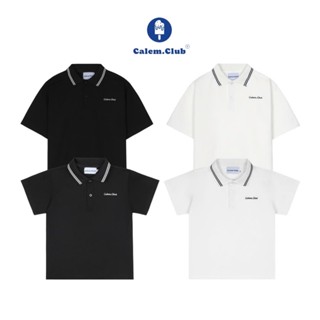  Calem club - Áo POLO Tennis Core sport vibes vải cotton dày dặn Nam Nữ 
