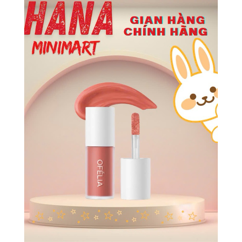 Má hồng chống nắng CLINICOS/ Má Hồng Kem OFÉLIA Lolli Liquid Blush 4.3g