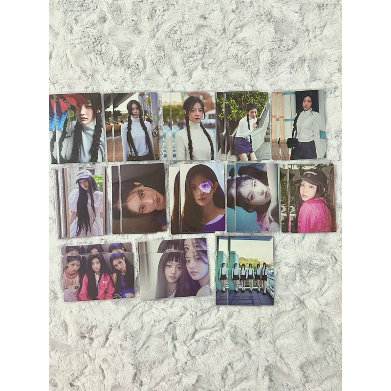 Set card photo stand ILLIT lẻ member official