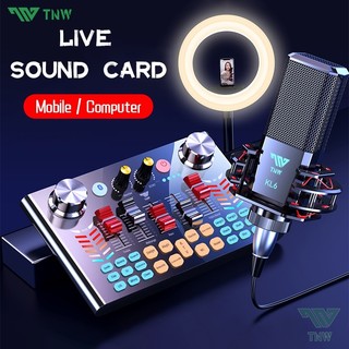 TNW V18 Card âm thanh,Sound card bluetooth,Thiết bị cho người yêu âm thanh,Soundcard microphone