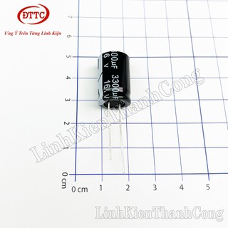 Bộ 10 Chiếc Tụ Hóa 3300uF 16V (10x20mm)