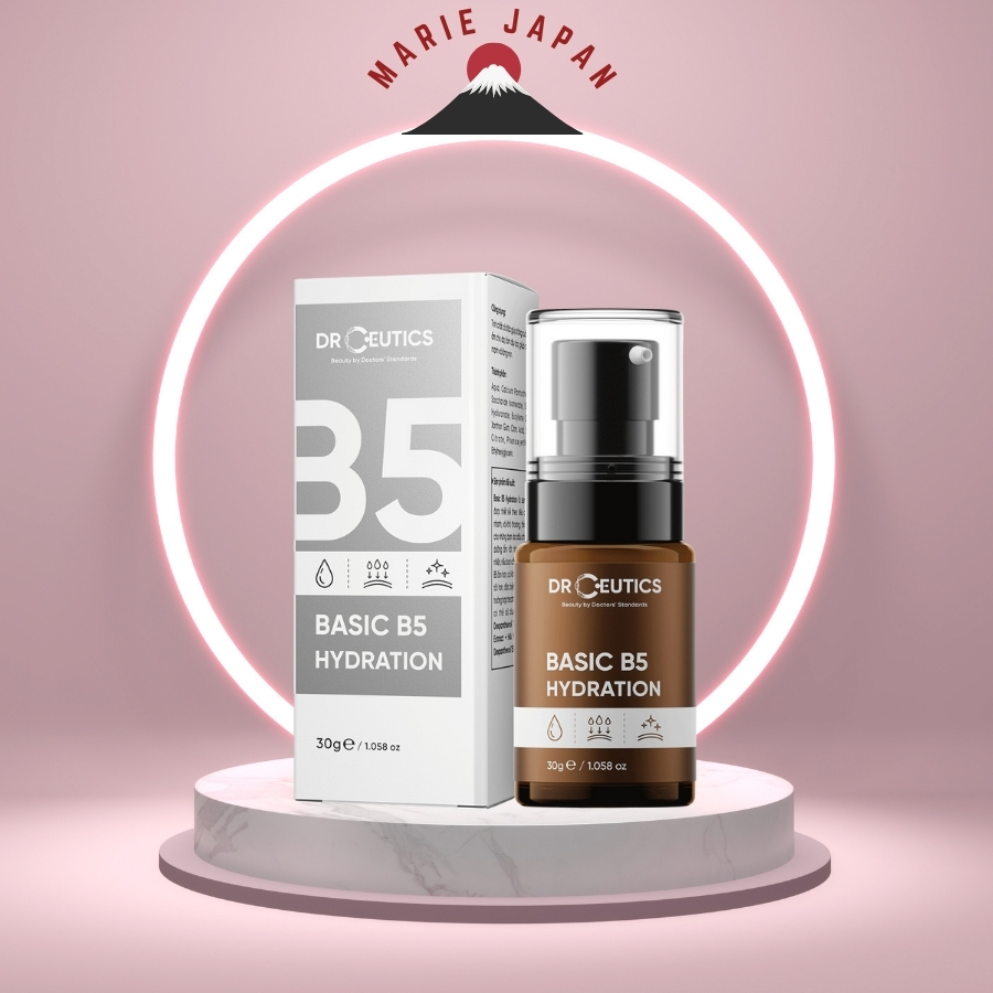 DRCEUTICS Tinh Chất B5 Basic Hydration 5% DrCeutics Cho Da Dầu Mụn
