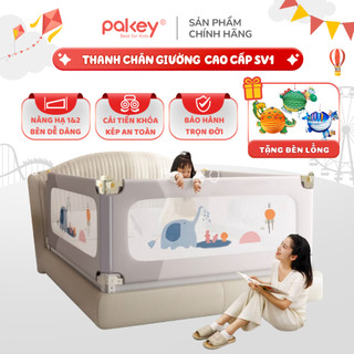 Thanh Chặn Giường An Toàn Cho Bé, Thanh Chắn Giường Pakey Premium SV1 Chiều Cao 105cm Chắc Chắn Lắp Ráp Dễ Dàng