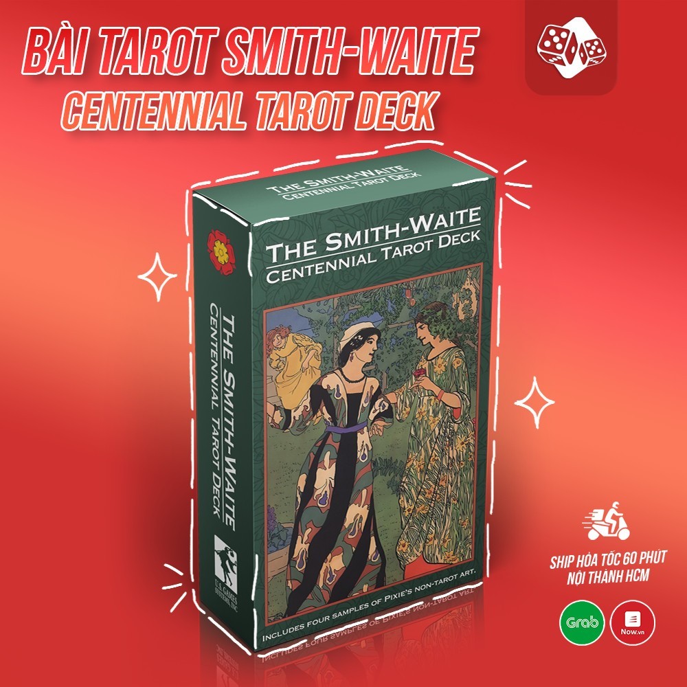 Bài Tarot Smith - Waite Centennial Edition bản đẹp, kèm hướng dẫn chi tiết