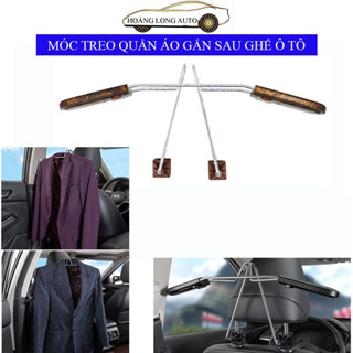   H98  Móc Treo Quần Áo Gắn Sau Ghế Ô Tô Bằng Thép Không Rỉ Giúp Xe Của Bạn Ngăn Nắp 