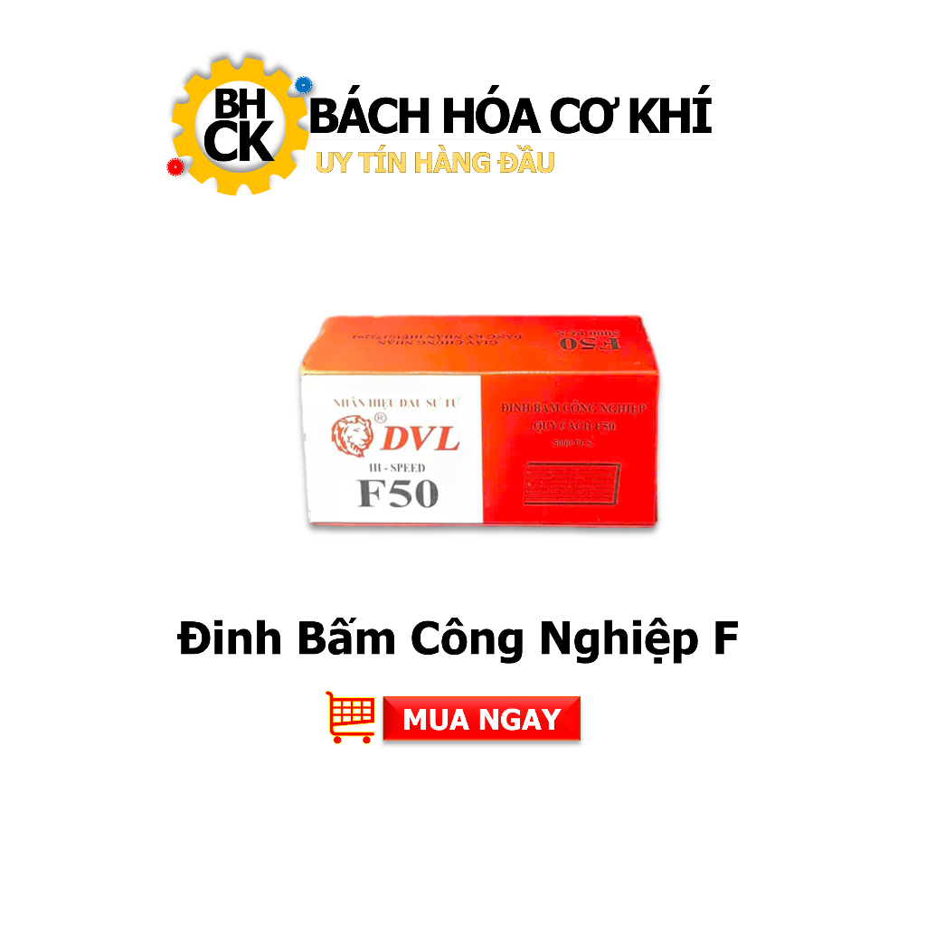 Đinh Bấm Gỗ Công Nghiệp, Đinh Bấm Gỗ F, 1 Hộp 5000 Cái