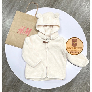 [Au.th]Áo khoác lông có mũ H&M cho bé sz 4m-3y
