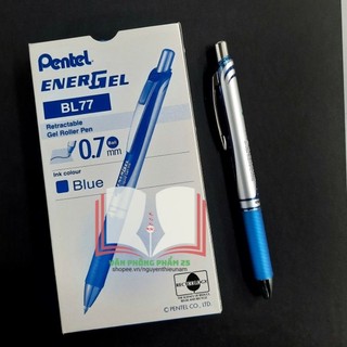 Bút ký nước pentel BL77,kiểu bấm, ngòi 0.7mm