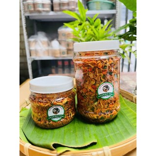 Đồ Ăn vặt Muối tôm Hành Phi 200gr (không kèm bánh)