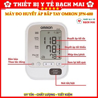 Máy Đo Huyết Áp Omron JPN600 [Made In Japan]